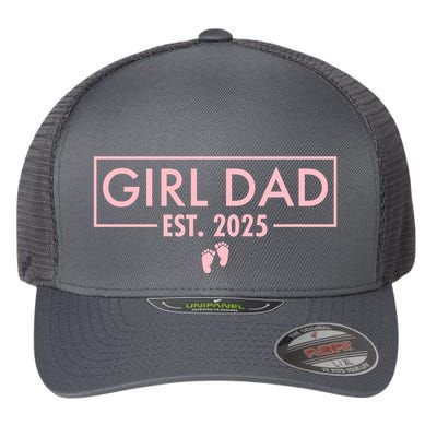 Girl Dad Est. 2025 Flexfit Unipanel Trucker Cap