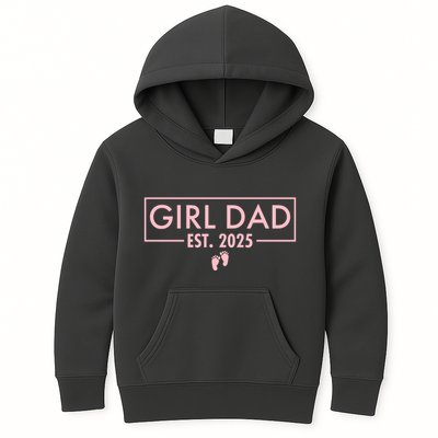 Girl Dad Est. 2025 Kids Hoodie