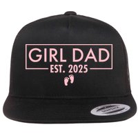 Girl Dad Est. 2025 Pocket Flatbill Hat