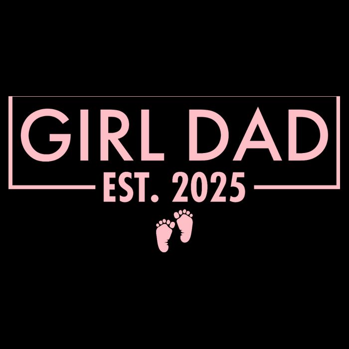 Girl Dad Est. 2025 Pocket Flatbill Hat