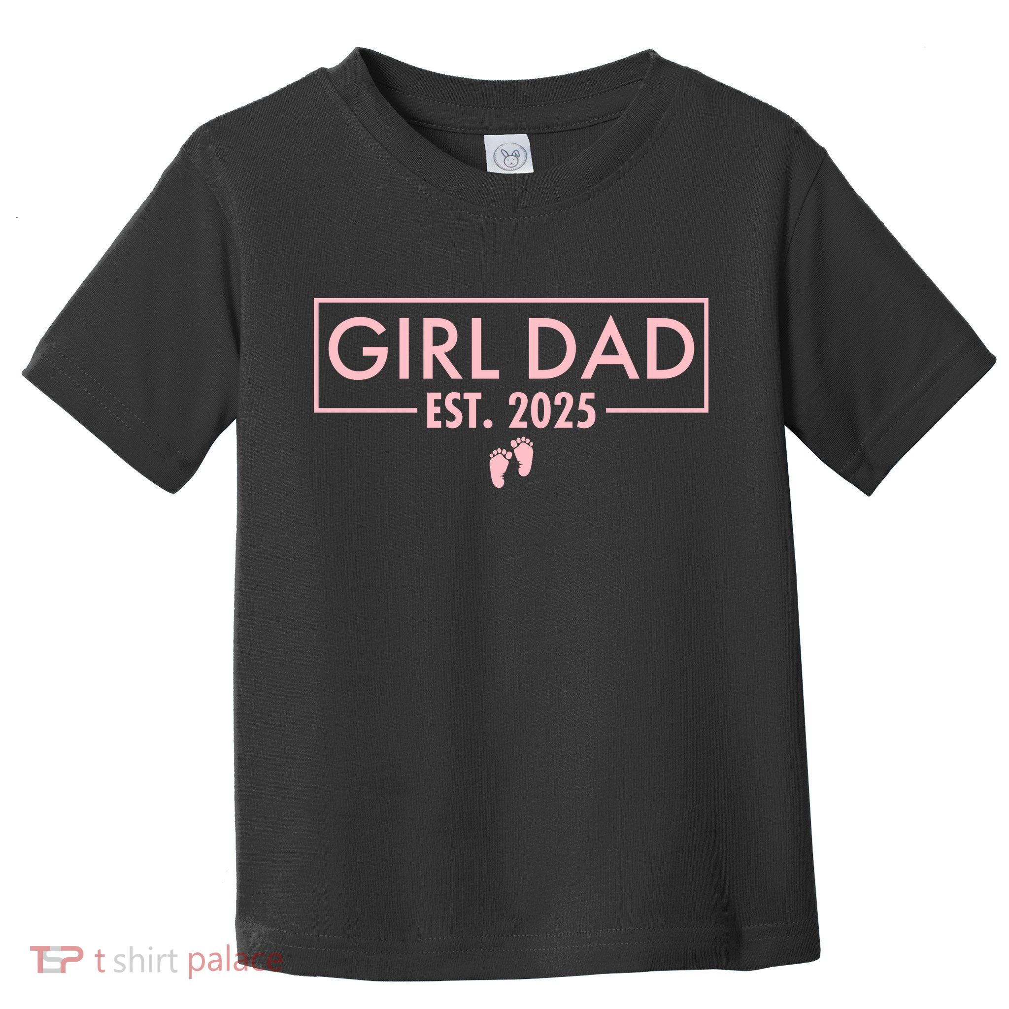 Girl Dad Est. 2025 Pocket Toddler T-Shirt