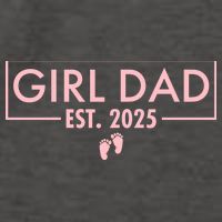 Girl Dad Est. 2025 Pocket Vector Backpack