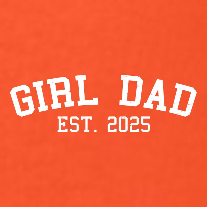 Girl Dad Est 2025 Celebrating New Baby Dad Tall T-Shirt