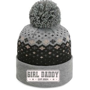 Girl Daddy Est 2024 To Be Gifts For 1st Time Dad The Baniff Cuffed Pom Beanie