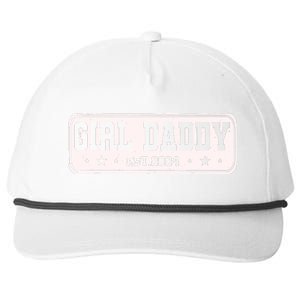 Girl Daddy Est 2024 To Be Gifts For 1st Time Dad Snapback Five-Panel Rope Hat