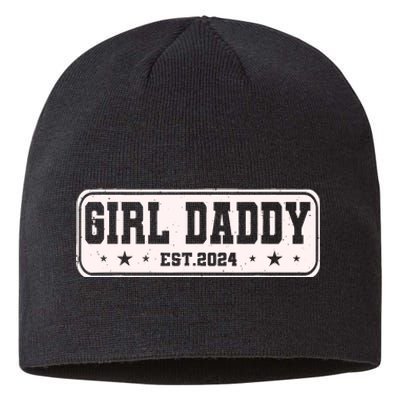 Girl Daddy Est 2024 To Be Gifts For 1st Time Dad Sustainable Beanie