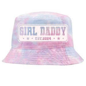 Girl Daddy Est 2024 To Be Gifts For 1st Time Dad Tie-Dyed Bucket Hat