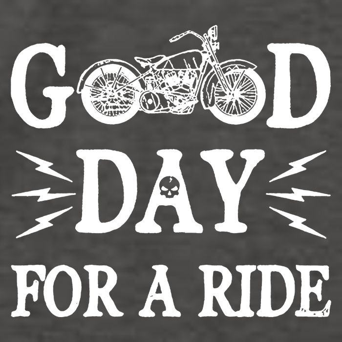 Good Day For A Ride Motorcycle Vector Backpack