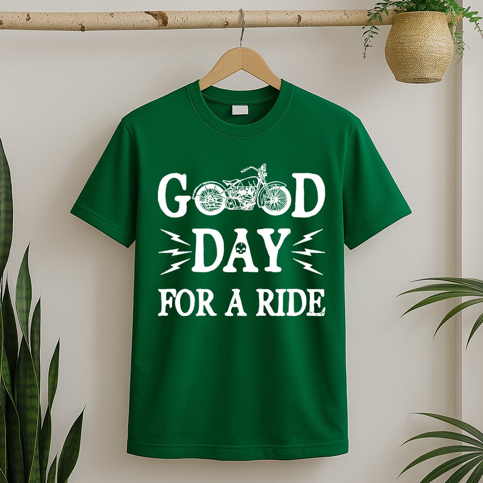 Good Day For A Ride Motorcycle T-Shirt