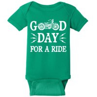 Good Day For A Ride Motorcycle Baby Bodysuit