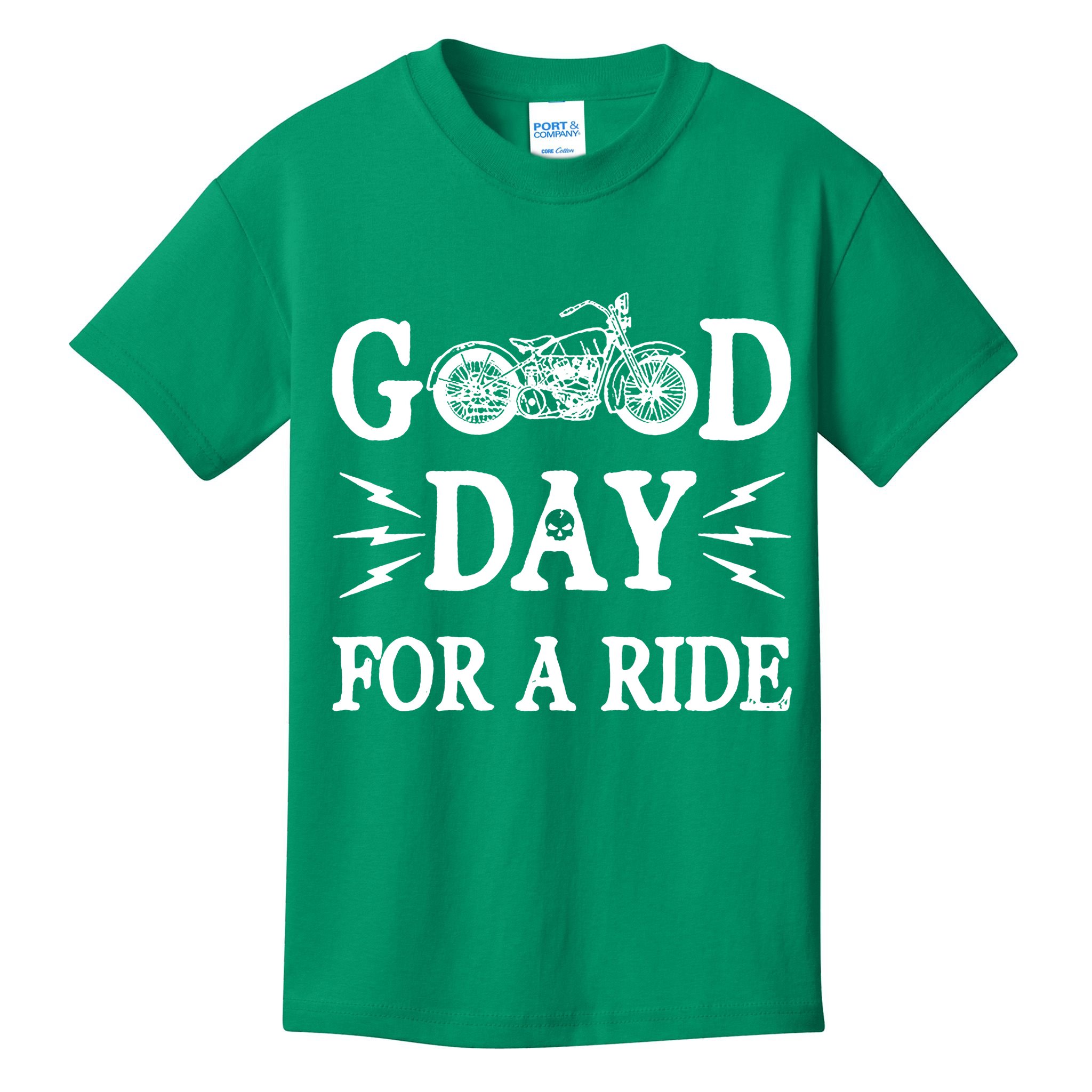 Good Day For A Ride Motorcycle Kids T-Shirt