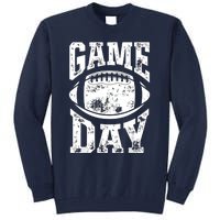 Game Day Football Season Funny Team Sports Vintage Tall Sweatshirt