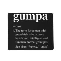 Gumpa Definition Funny Noun Grandpa Defined Father's Day Mousepad