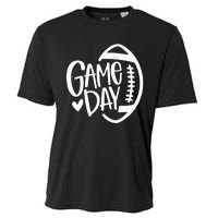 Game Day Football Season Funny Team Sports Cooling Performance Crew T-Shirt