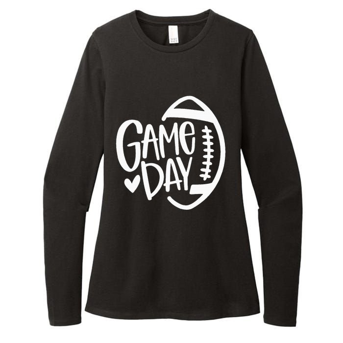 Game Day Football Season Funny Team Sports Womens CVC Long Sleeve Shirt