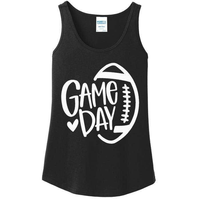 Game Day Football Season Funny Team Sports Ladies Essential Tank