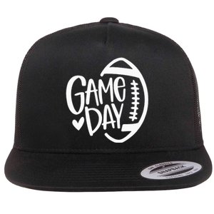 Game Day Football Season Funny Team Sports Flat Bill Trucker Hat