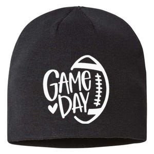 Game Day Football Season Funny Team Sports Sustainable Beanie