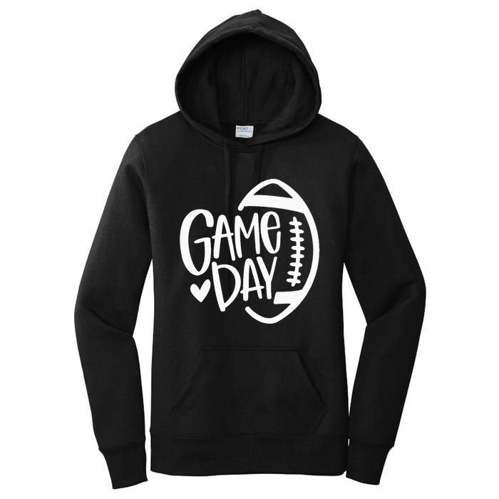 Game Day Football Season Funny Team Sports Women's Pullover Hoodie