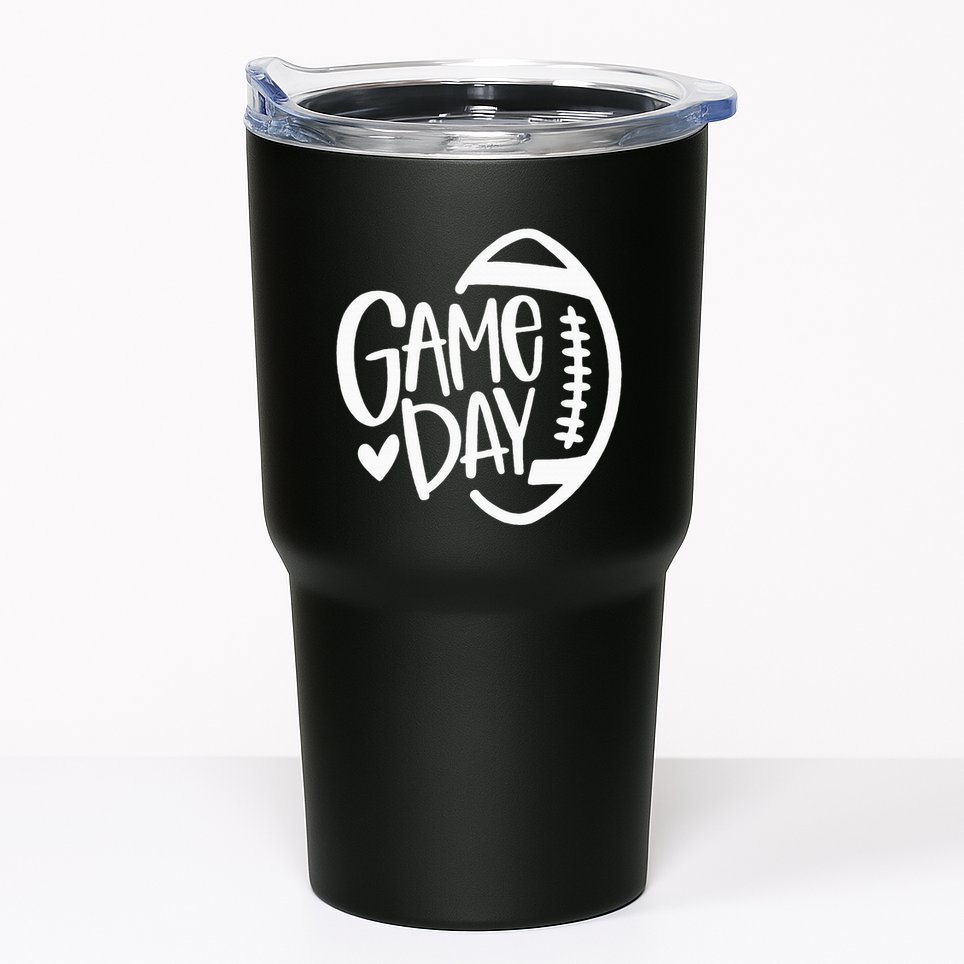 Game Day Football Season Funny Team Sports Tumbler