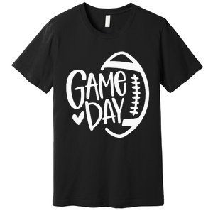 Game Day Football Season Funny Team Sports Premium T-Shirt