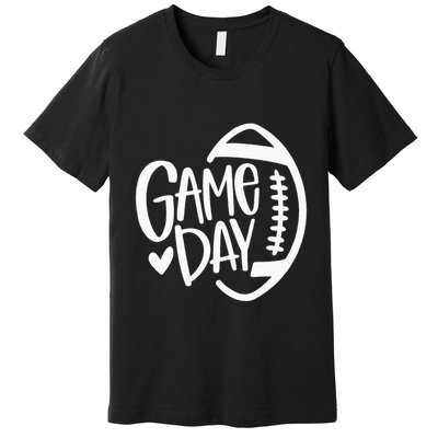 Game Day Football Season Funny Team Sports Premium T-Shirt