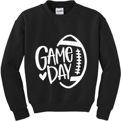 Game Day Football Season Funny Team Sports Kids Sweatshirt