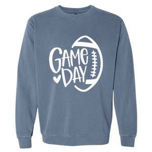 Game Day Football Season Funny Team Sports Garment-Dyed Sweatshirt