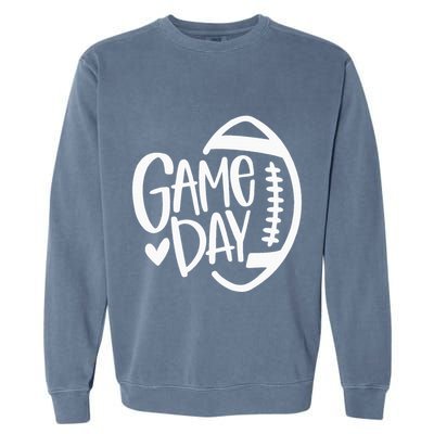 Game Day Football Season Funny Team Sports Garment-Dyed Sweatshirt