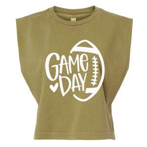 Game Day Football Season Funny Team Sports Garment-Dyed Women's Muscle Tee