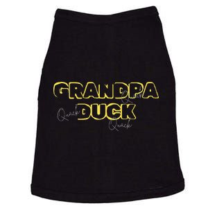 Grandpa Duck FatherS Day Birthday Gag Gift Nickname Doggie Tank