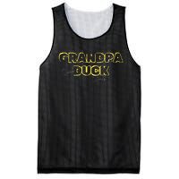 Grandpa Duck FatherS Day Birthday Gag Gift Nickname Mesh Reversible Basketball Jersey Tank