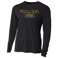 Grandpa Duck FatherS Day Birthday Gag Gift Nickname Cooling Performance Long Sleeve Crew