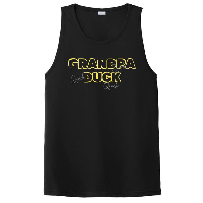 Grandpa Duck FatherS Day Birthday Gag Gift Nickname PosiCharge Competitor Tank