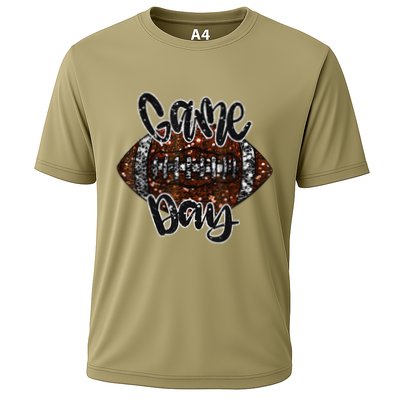 Game Day Football Bling Bling Football Lover Performance Shirt