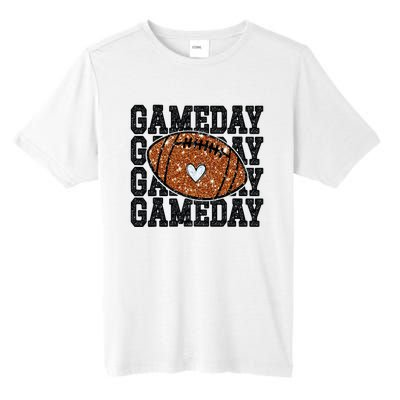 Game Day Football Bling Bling Football Lover Trendy Tall Fusion ChromaSoft Performance T-Shirt