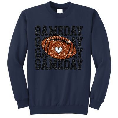 Game Day Football Bling Bling Football Lover Trendy Gift Sweatshirt