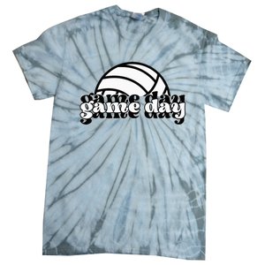 Game Day Funny Team Sports Volleyball Mom Dad Coach Tie-Dye T-Shirt