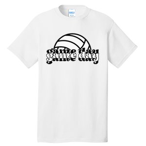 Game Day Funny Team Sports Volleyball Mom Dad Coach Tall T-Shirt