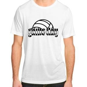 Game Day Funny Team Sports Volleyball Mom Dad Coach Adult ChromaSoft Performance T-Shirt