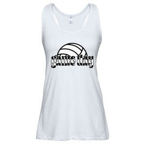 Game Day Funny Team Sports Volleyball Mom Dad Coach Ladies Essential Flowy Tank