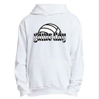 Game Day Funny Team Sports Volleyball Mom Dad Coach Urban Pullover Hoodie