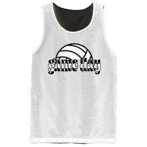 Game Day Funny Team Sports Volleyball Mom Dad Coach Mesh Reversible Basketball Jersey Tank