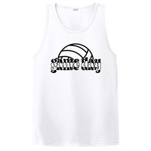 Game Day Funny Team Sports Volleyball Mom Dad Coach PosiCharge Competitor Tank