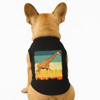 Giraffe Design For Giraffe Okapi Lover Doggie Tank
