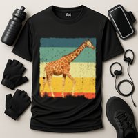 Giraffe Design For Giraffe Okapi Lover Performance Shirt