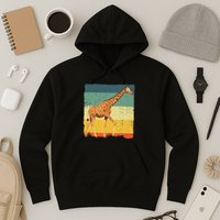 Giraffe Design For Giraffe Okapi Lover Hoodie