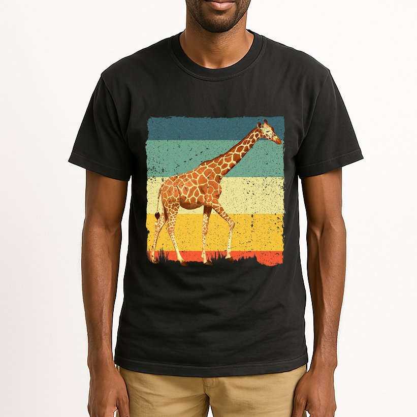 Giraffe Design For Giraffe Okapi Lover Tall T-Shirt