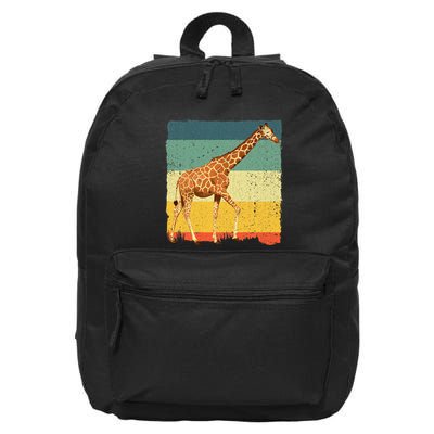 Giraffe Design For Giraffe Okapi Lover 16 in Basic Backpack