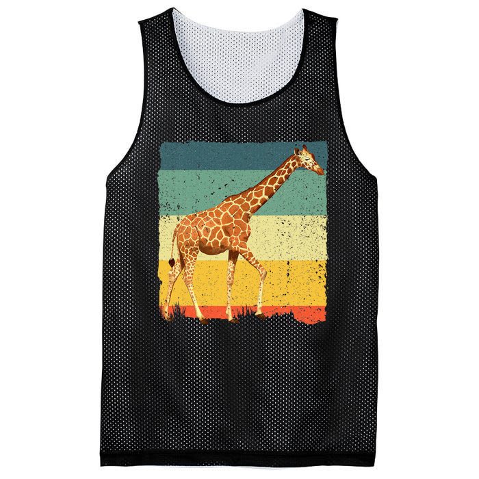 Giraffe Design For Giraffe Okapi Lover Mesh Reversible Basketball Jersey Tank